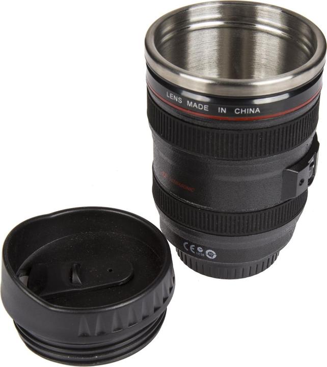 Produktbild Out of the blue 2er-Set Kaffeebecher, in Kameraobjektiv-Design, 350 ml (350 ml, 2 x)