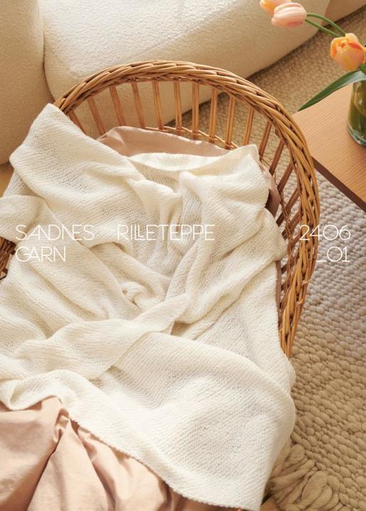 Immagine prodotto Sandnes Garn Libretto di istruzioni 2406 Baby Tepper istruzione singola 2406 No. 1 - Coperta scanalata- Inglese