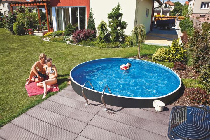 Produktbild Azuro 402 DL - 4,6m x 1,2m, RATTAN - ohne Leiter und Filter, mit Off-Axis-Löchern (460 x 120 cm)