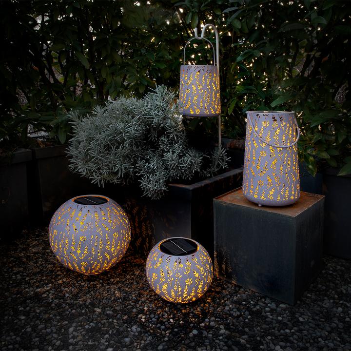 Immagine prodotto STT Solar LED Laternen Antik «Lavendula» Mini 22×18 cm (22 x 18 cm)