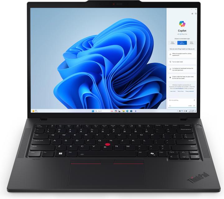 Actual product image Lenovo ThinkPad P14s Gen 5 (14", AMD Ryzen 7 8840HS, 32 GB, 1000 GB, DE)