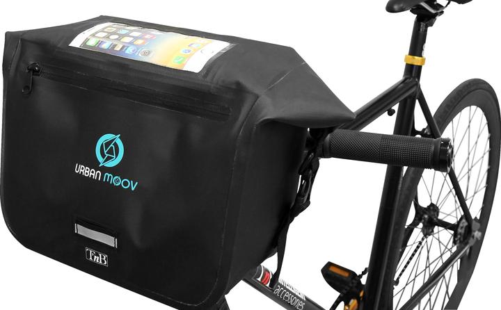 T'nB URBAN MOOV Biketasche, 9 Liter (9.30 l, Lenkertasche)