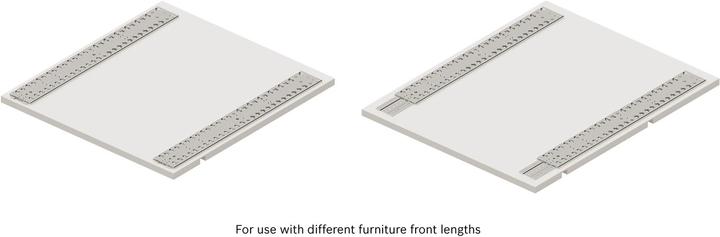 Image du produit Neff Z788BI00 Barre de jonction pour façades divisées