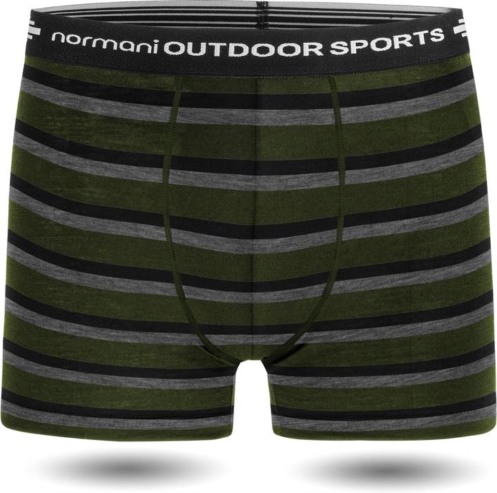 Produktbild Normani 2er Pack Herren Merino Boxershorts Unterhose - 7692 (L, 2er Pack)