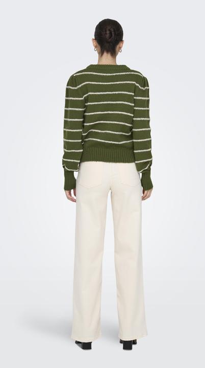 Actual product image JdY Regular fit High neck Long cuffs Puff sleeves Pullover Knitted jumper (XL)