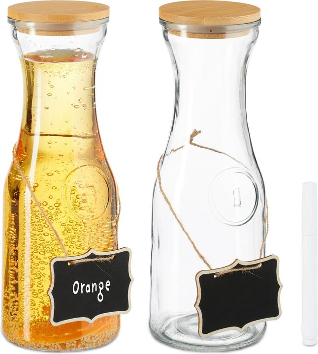 Immagine prodotto Relaxdays Set-di-caraffe di-vetro (1 l)