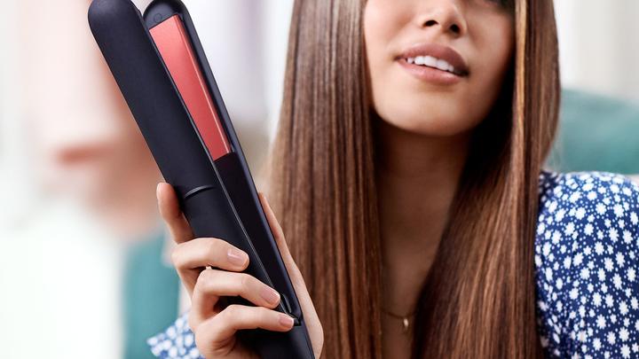 Immagine prodotto Philips Piastra per capelli BHS376/00 Sistema di riscaldamento in ceramica, Numero di impostazioni di (Piastra per capelli)