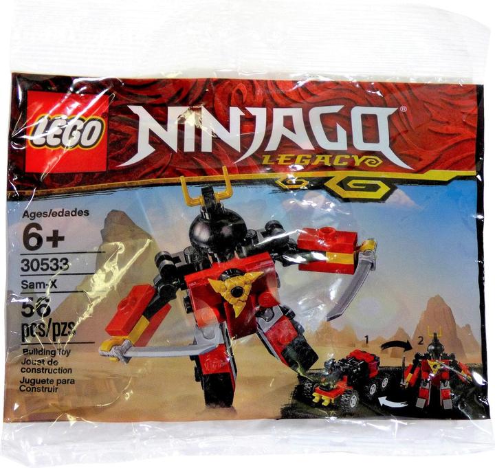 Actual product image LEGO Kai's Mech - Samurai X (30533, LEGO Ninjago)
