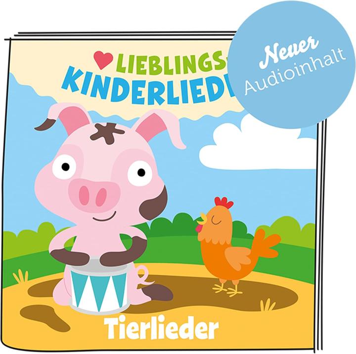 Produktbild Tonies Lieblings-Kinderlieder - Tierlieder (Relaunch) (Deutsch)