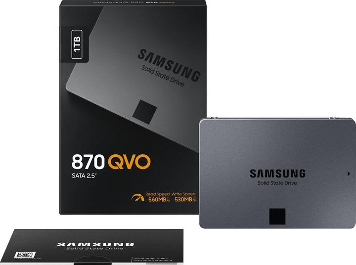 Immagine prodotto Samsung 870 QVO (1000 GB, 2.5")
