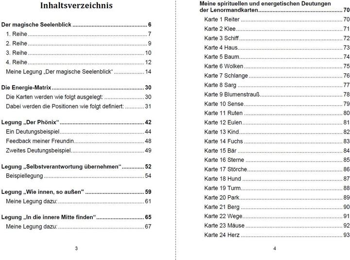 Image du produit Der magische Seelenblick mit den Lenormandkarten (Allemand, Andrea Rosenthal, 2022)