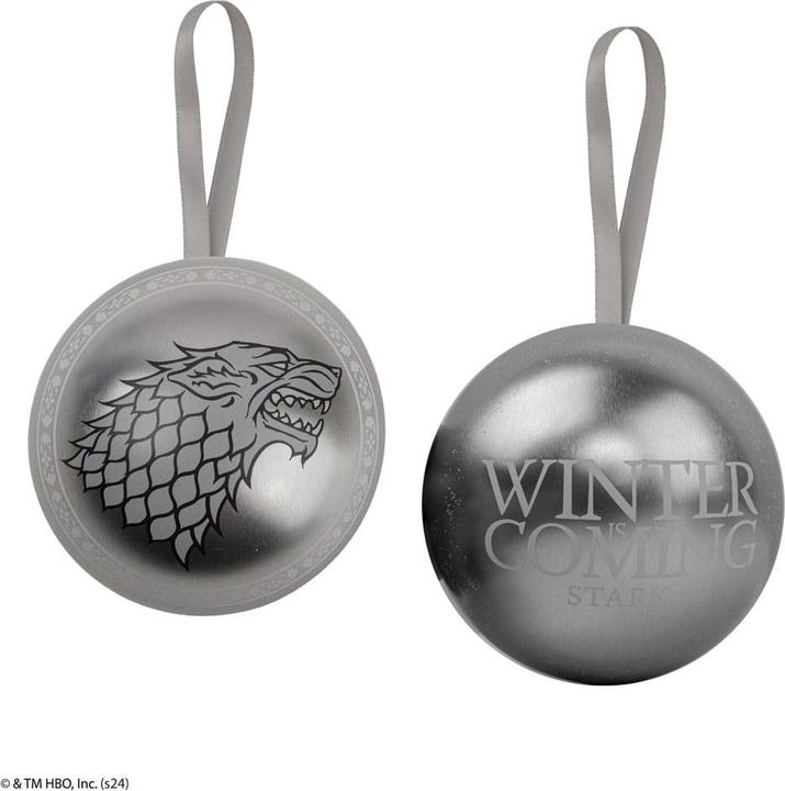 Actual product image Cinereplicas Game of Thrones Christmas tree decoration with Stark necklace (1 -part)