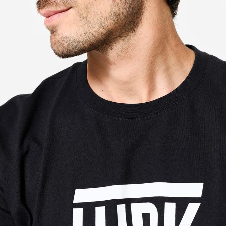 Actual product image Domyos T-Shirt Herren Baumwolle Regular - schwarz (XXL)