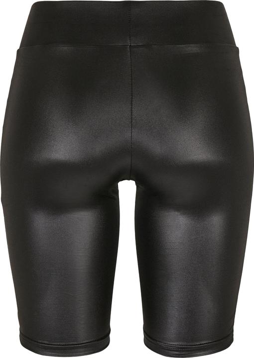 Actual product image Urban Classics Ladies Imitation Leather Cycle Shorts (L)
