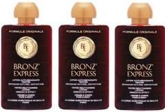 Bronz Express 3x Academie Lotion Auto-Bronzante Teintee Selbstbräunungslotion 100 ml = 300 ml (300 ml)