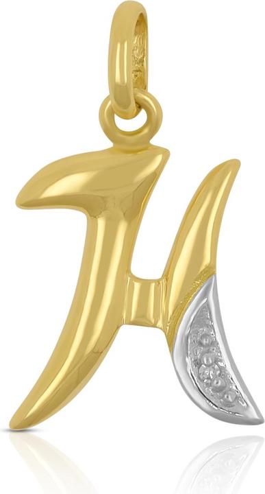 Image du produit Muau Lettre (Or blanc, Or jaune 750/18K)