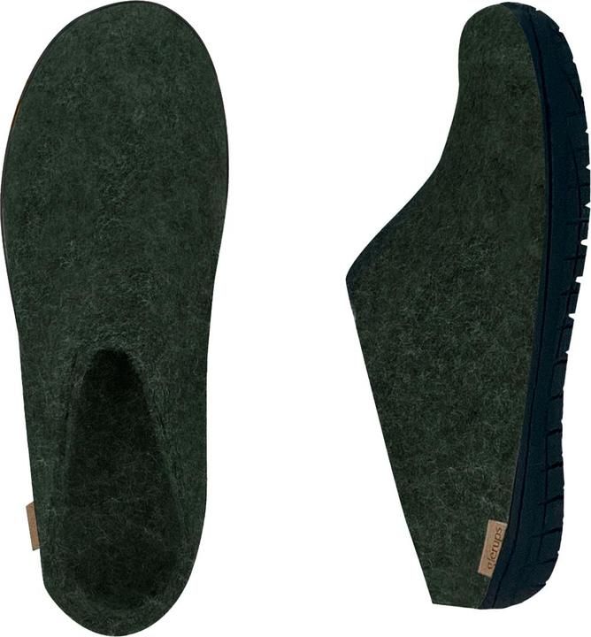 Image du produit Glerups Semelle en caoutchouc naturel Noir Pantoufles (41)