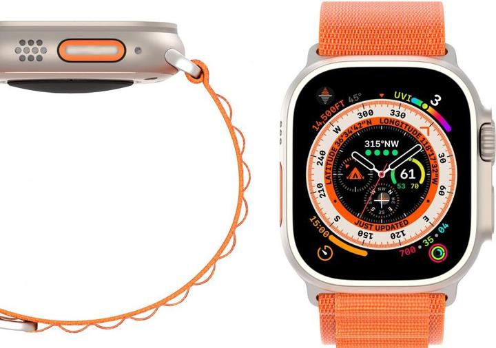Actual product image Dux Ducis Sport Buckle Strap (44 mm, 45 mm, 42 mm, 49 mm, Nylon, Apple Watch Ultra, Apple Watch Series 2, Apple Watch Series 3, Apple Watch Series 1, Apple Watch Series 4, Apple Watch Series 5, Apple Watch Series 6, Apple Watch Series 7, Apple Watch Series 8, Apple Watch Series 9, Apple Watch SE, Apple Watch Ultra 2)