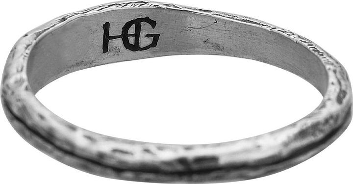 Produktbild Haze & Glory Ring Bandring - Slider Oxid Finish 925 Silber (60, 925 Silber)