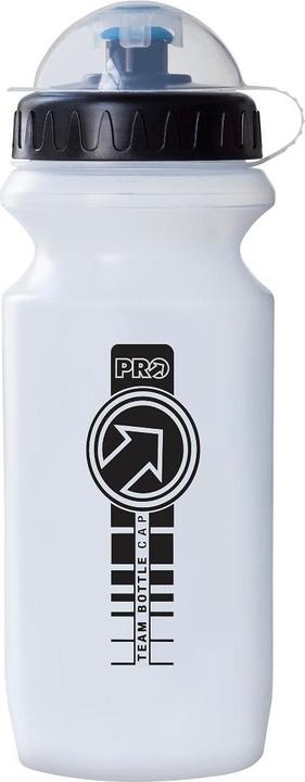 Actual product image PRO Drinking Bottle Team Transparent 600ml Plastic, With Protective Cap (0.60 l)