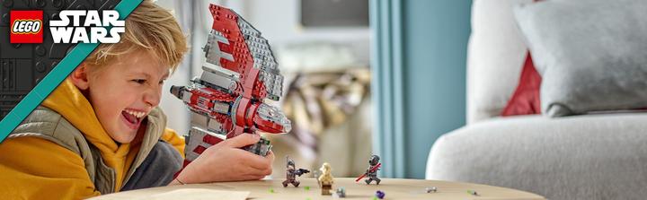 Produktbild LEGO Ahsoka Tanos T-6 Jedi Shuttle (75362, LEGO Star Wars)