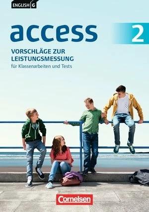 Immagine prodotto English G Access 2. 6. Schuljahr. Allgemeine Ausgabe. Vorschläge zur Leistungsmessung (Tedesco, Elke Jentsch, Ulrike Flach, Silke Lehmacher, Hubert Jung, Britta Freitag-Hild, 2014)