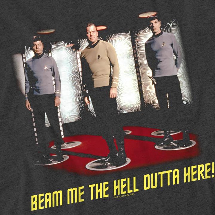 Immagine prodotto Beam Me Out Maglietta Adulto Unisex (XL)