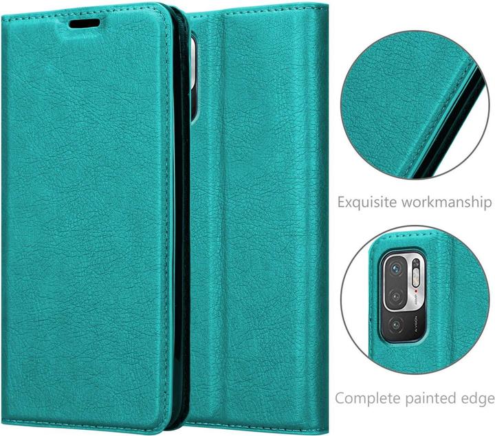 Produktbild Cadorabo Book Invis. Magnet Hülle (Xiaomi Redmi Note 10 5G, Xiaomi Poco M3 Pro 5G)