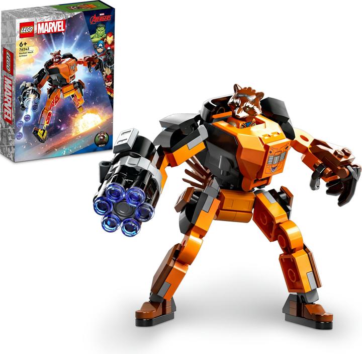 Actual product image LEGO Rocket Mech (76243, LEGO Marvel)