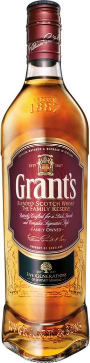 Image du produit Grant's Triple Wood Blended Scotch Whisky (Whisky mélangé)