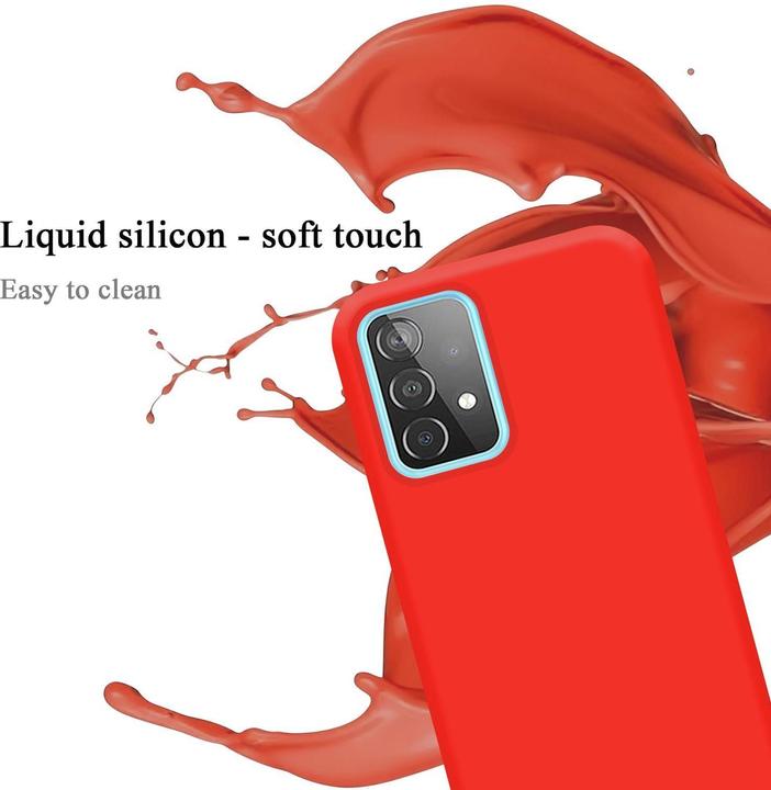 Actual product image Cadorabo TPU Liquid Silicone Case Cover (Samsung Galaxy A52 5G)