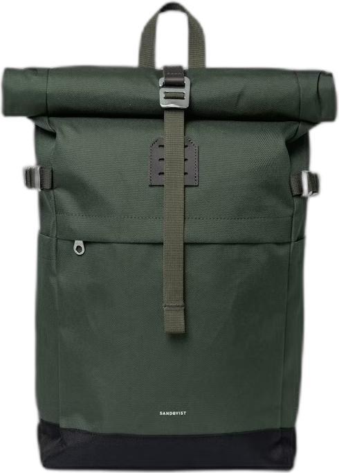 Verde alba con pelle marrone scuro