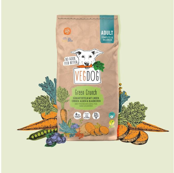 Image du produit Vegdog Green Crunch (Adulte, 1 pcs, 2000 g)