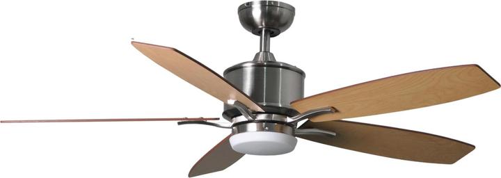 Actual product image Ceiling Fan Prima Nickel 132 cm with LED Lighting
