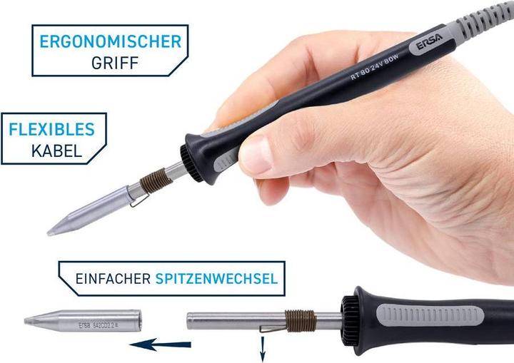 Actual product image Kurtz Ersa Soldering station digital 80 W RDS 80