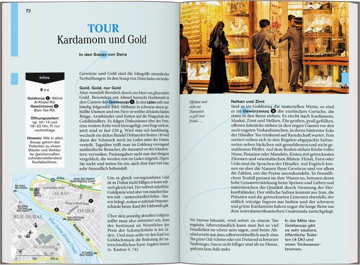Produktbild Reise-Taschenbuch Reiseführer Dubai (Deutsch, Gerhard Heck, 2024)