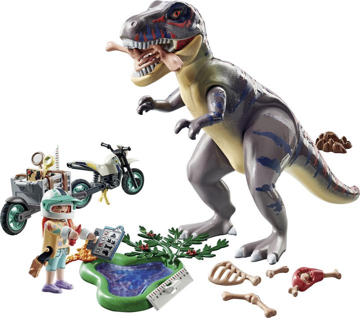 Actual product image Playmobil T-Rex track search (71524, Playmobil dinos)