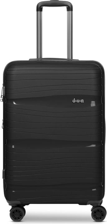 Actual product image D&N Travel Line 4300-Plus 4-wheel trolley M 65 cm with expansion fold (58 l, M (50 - 90l))