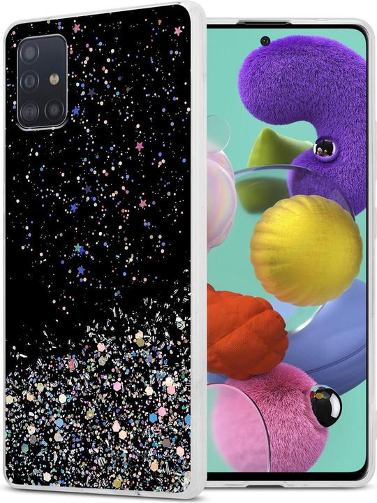 Actual product image Cadorabo TPU cover sparkling glitter (Samsung Galaxy M40s)