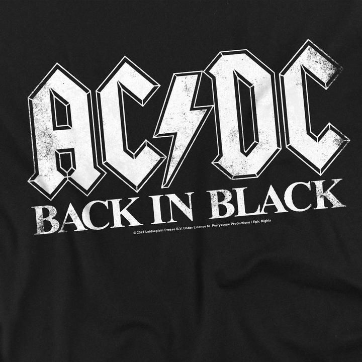 Actual product image AC/DC Mens Back In Black T-Shirt (4XL)