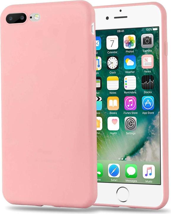 Produktbild Cadorabo TPU Candy Cover (Apple iPhone 8 Plus, Apple iPhone 7s Plus, Apple iPhone 7 Plus)