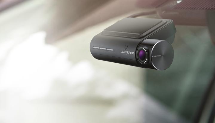 Actual product image Alpine DVR-F800PRO (GPS receiver, Accelerometer, Built-in display, Wi-Fi, Built-in microphone, Full HD)