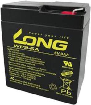 Image du produit Kung Long WP9-6A 6V 9 Ah C20 Batterie au plomb AGM Standby 5 ans (6 V, 9 Ah)