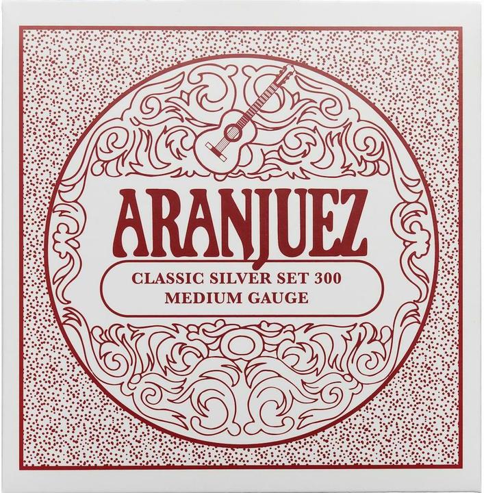 Immagine prodotto Aranjuez Argento Classico 300 Media Tensione (6 x, Chitarra, 0.03")