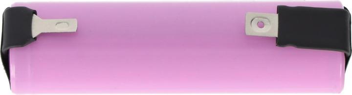 Produktbild AccuCell Akku 18650 mit Lötfahnen für Garten Werkzeuge Li-ion, 3,7V, 2600mAh
