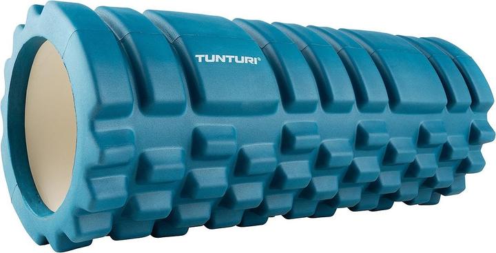 Tunturi Yoga Massage Roller 33 cm Petrol Blue
