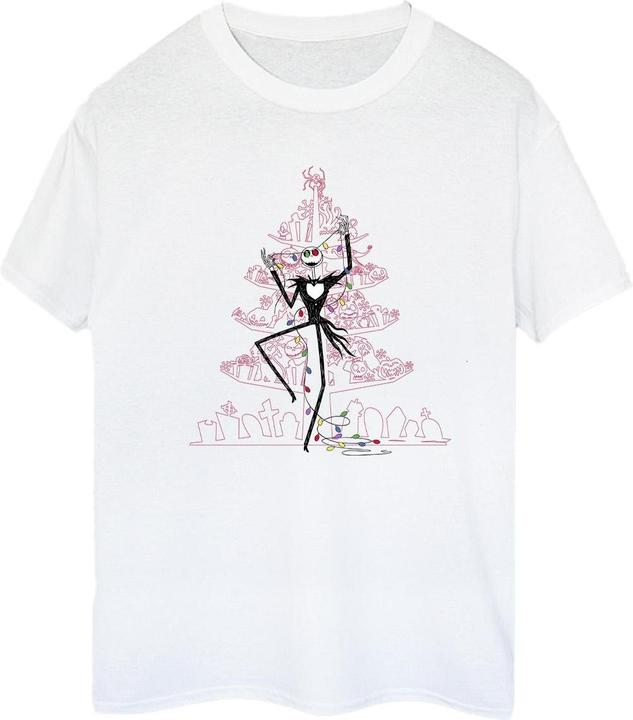Produktbild Disney The Nightmare Before Christmas Tree Pink TShirt (XXL)