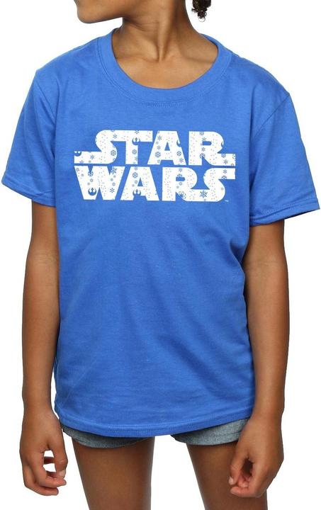 Immagine prodotto Star Wars Christmas Logo Maglietta Ragazze (128)