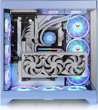 Actual product image Thermaltake CTE E600 MX Hydrangea Blue (mATX, Mini-ITX, ATX, E-ATX)