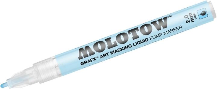 Produktbild Molotow Masking Liquid Pumpmarker (Blau, 2 mm, 1 x)